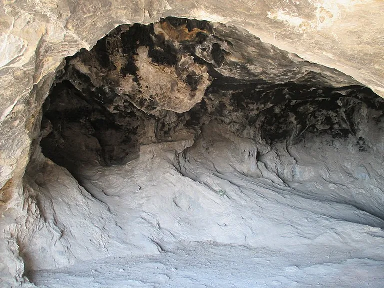 Pythagoras Cave view
