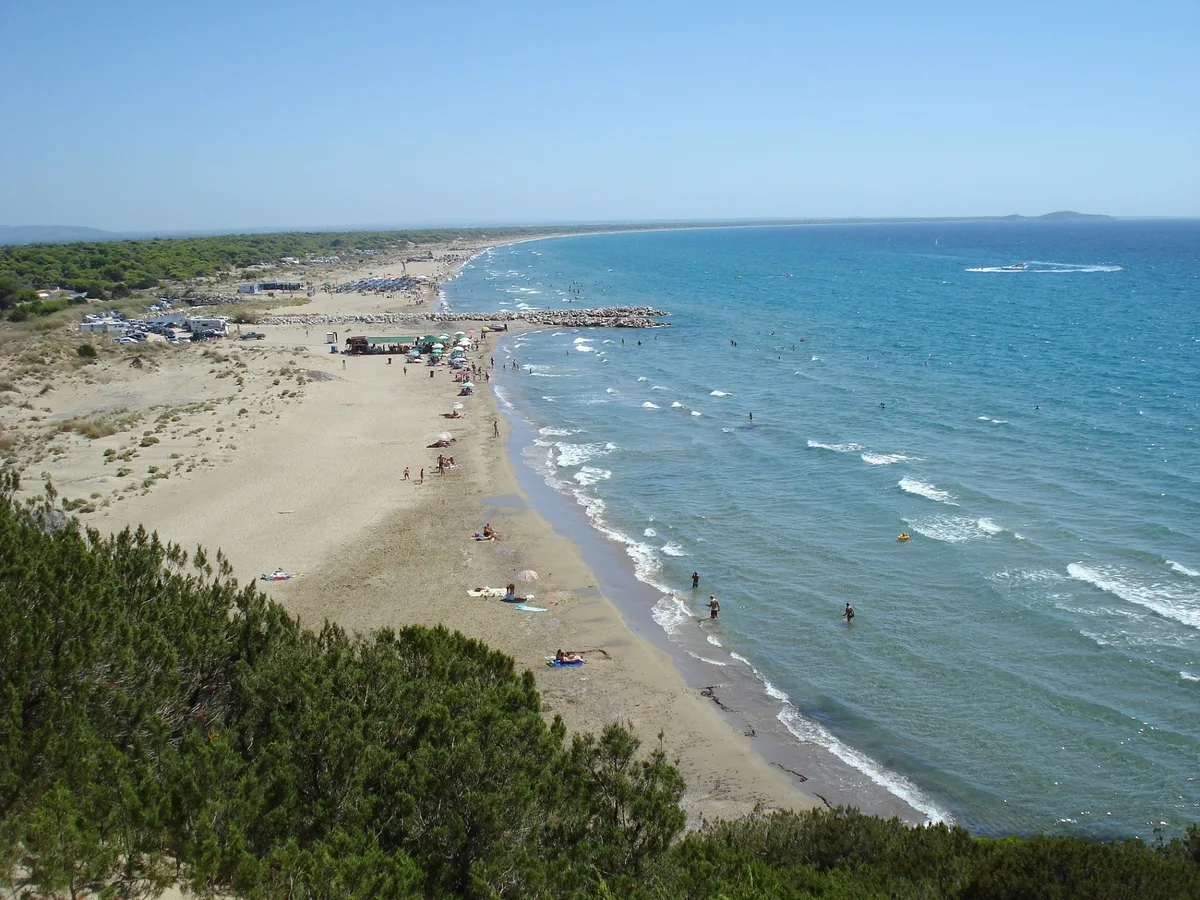 Kalogria Beach in Peloponnese
