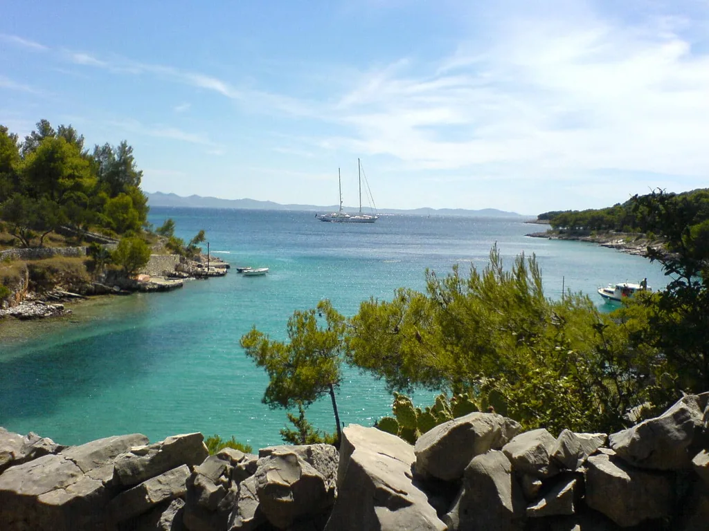 The Sea near Lucice in Montenegro