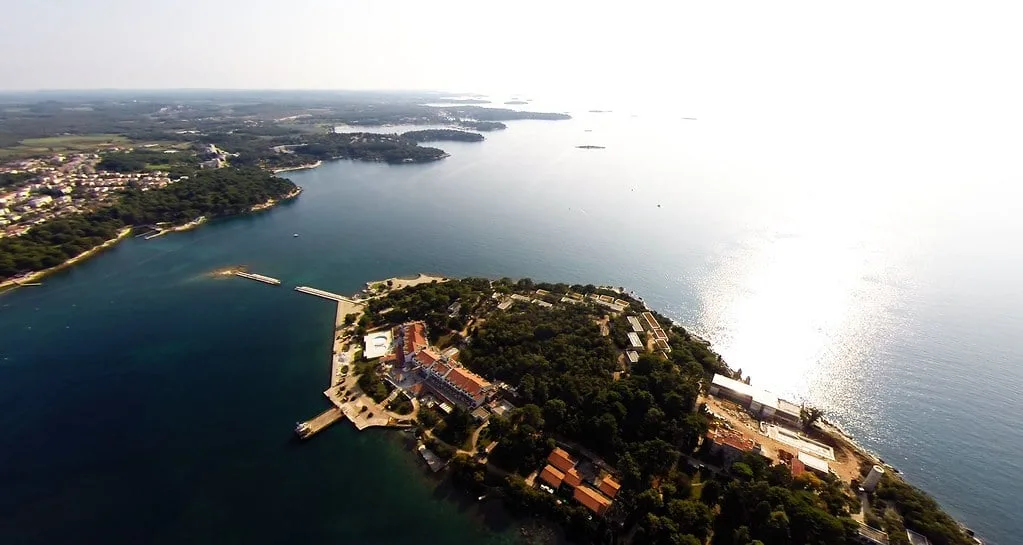 The Island of Saint Nicholas close to Mogren