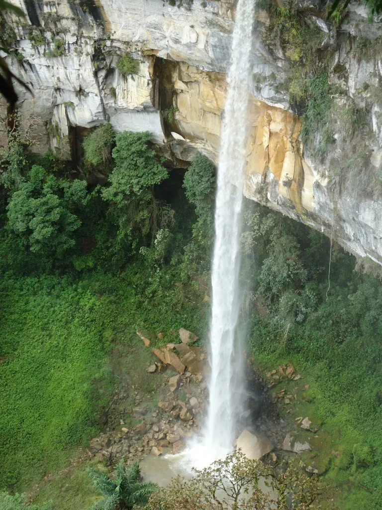 Rarely Photographed Yumbilla Falls from Above