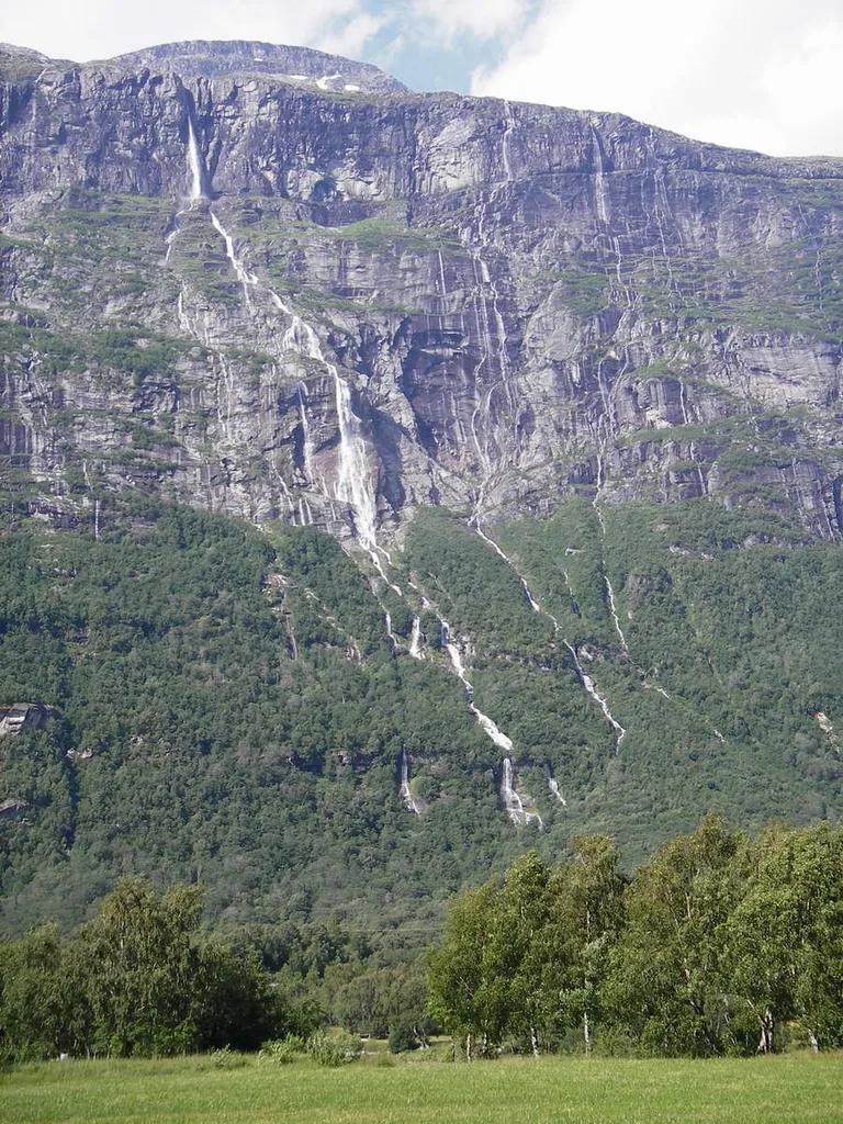 Vinnufossen Falls in Norway is the Tallest in Europe