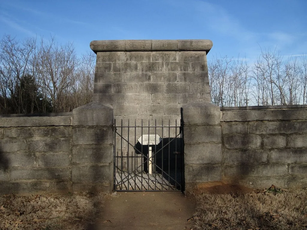 The soldiers erected the Hazen Brigade monument shortly after the battle