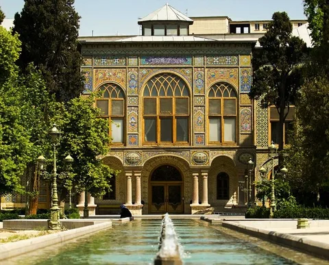 A Luxurious Palace and a Pool in Golestan