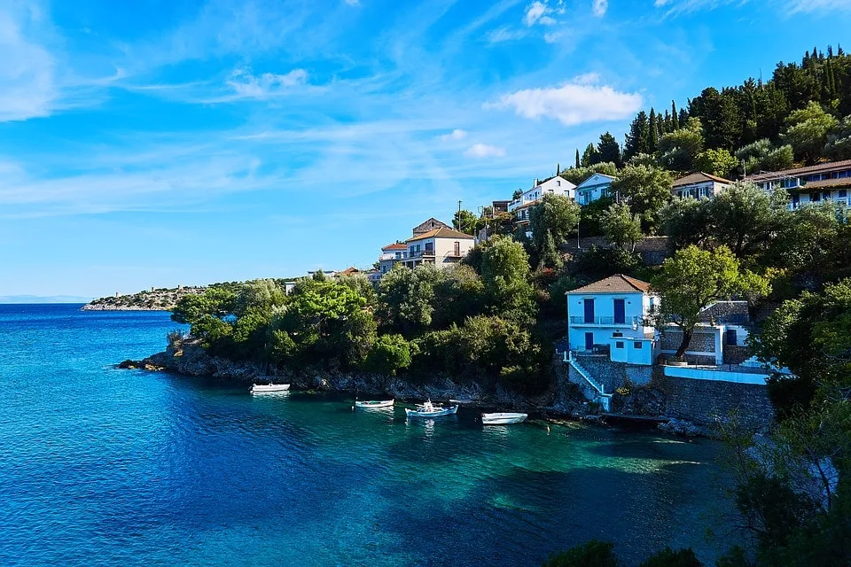 House by the Sea on Ithaca Island