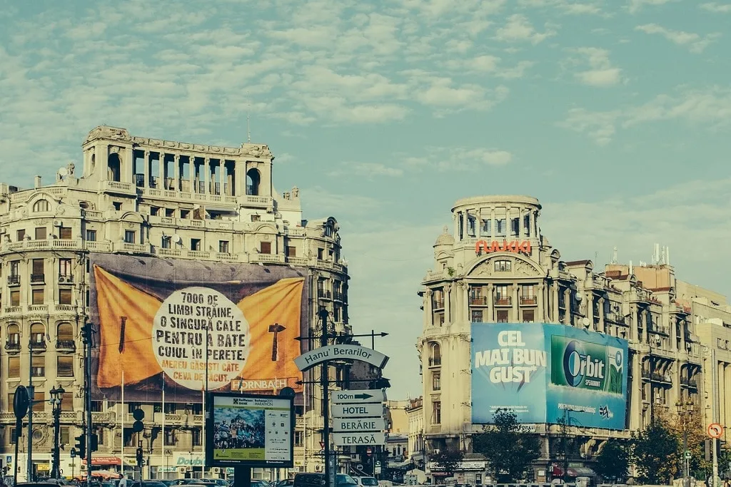 Architecture in Bucharest, Romania