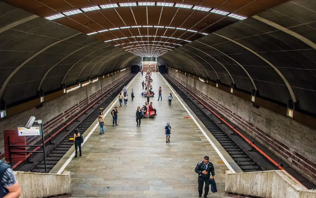 Subway station in Bucharest