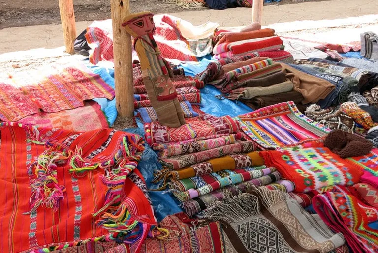 Peruvian Textiles at Chinchero Market