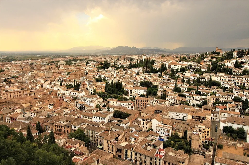 Panoramic view of Granada