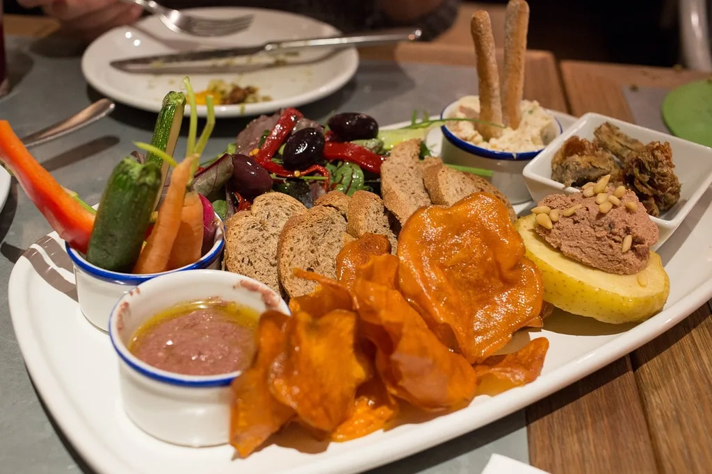 A serving of tapas in Spain