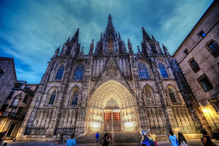 Cathedral in Barcelona