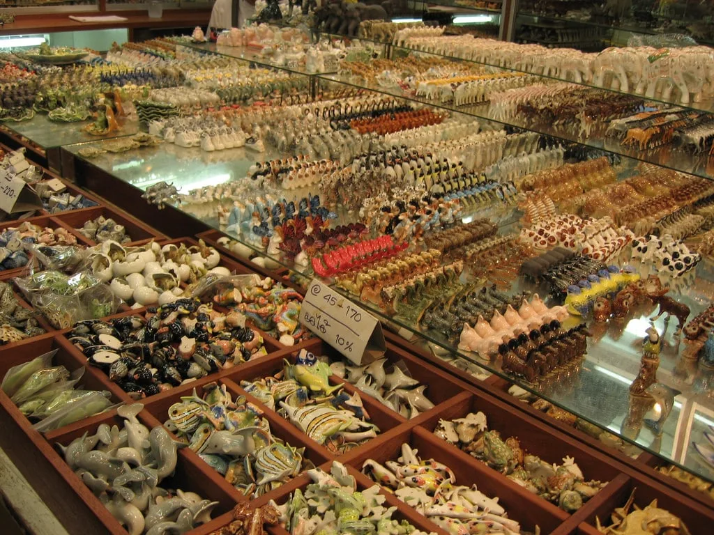 Different kind of souvenir