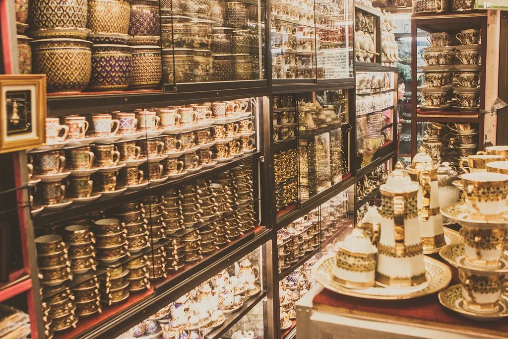 expensive looking ceramics from the market