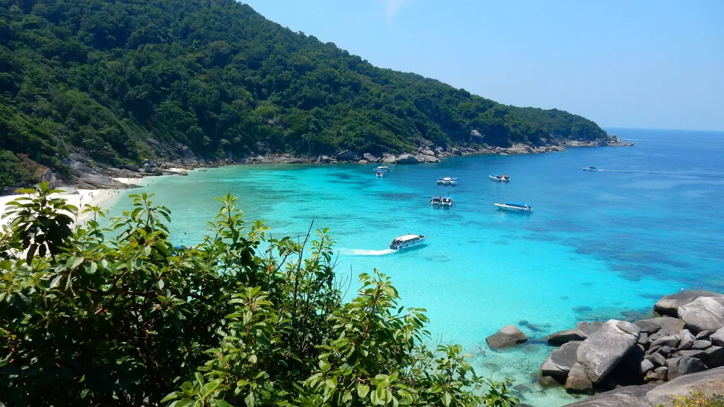 Similan Islands in Andaman Sea