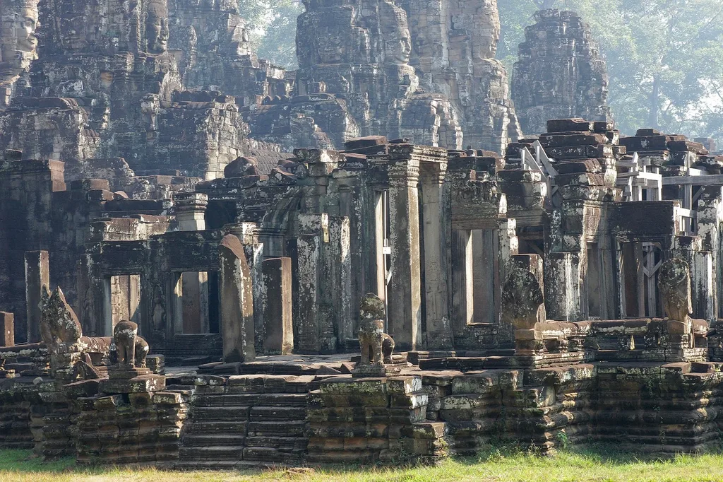 The mysterious ruins of Angkor Wat