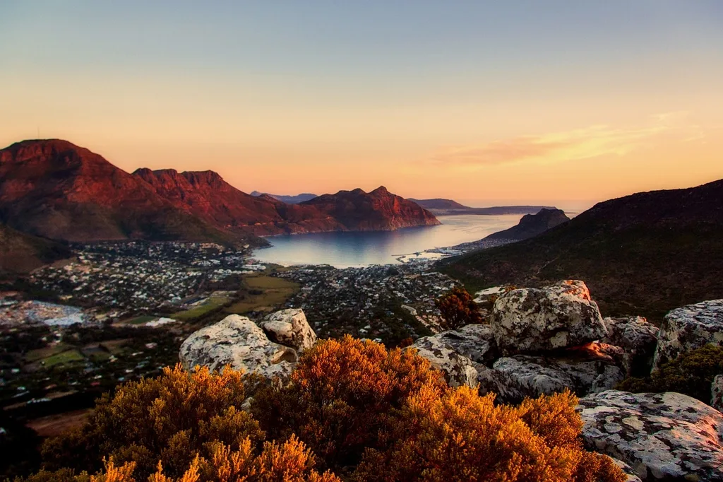 Panoramic view of Cape Town