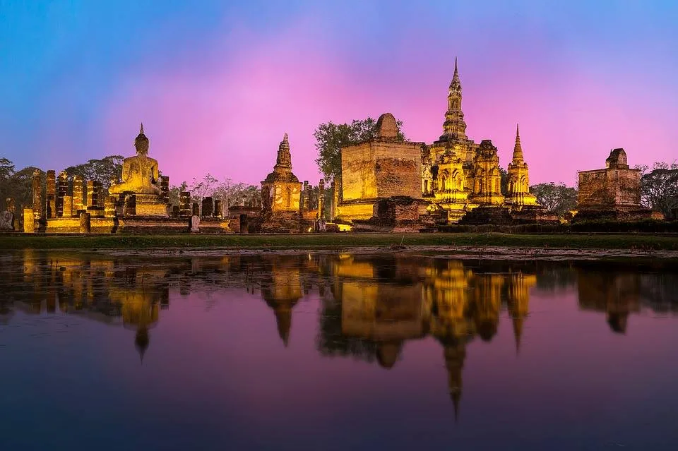 Thailand is a chance to witness romantic sunsets
