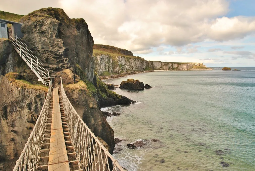 Carrick-a-Rede beach near Belfast