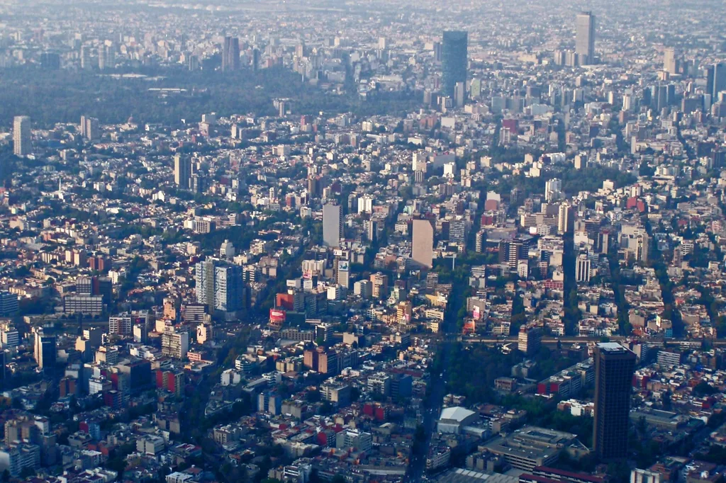 Mexico City in North America