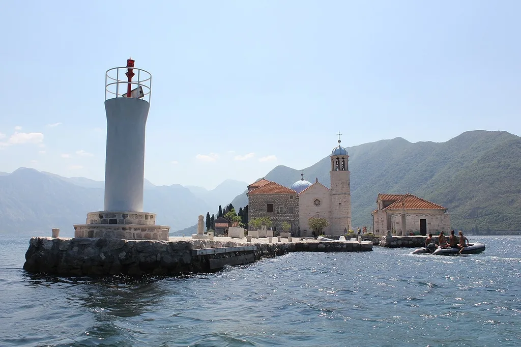Our Lady of the Rocks is a picturesque islet near Kotor