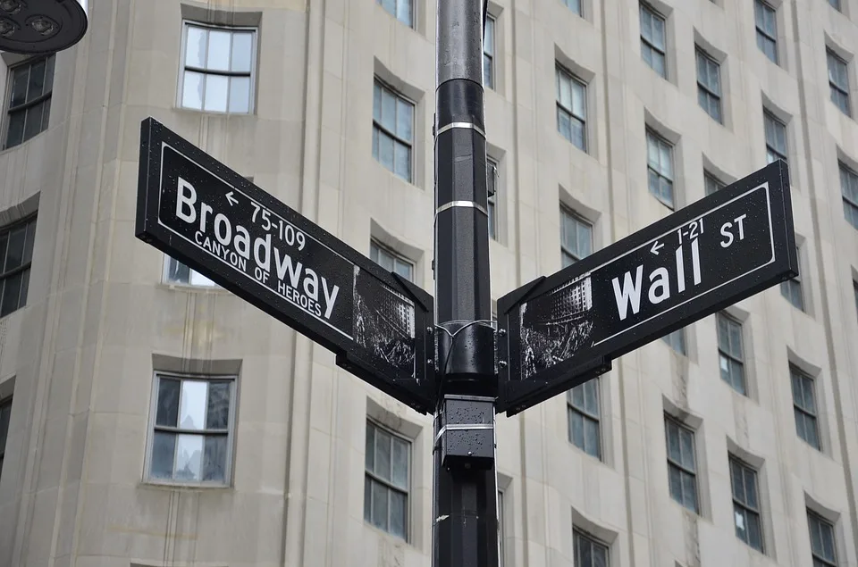 Broadway Sign on a Street in NYC