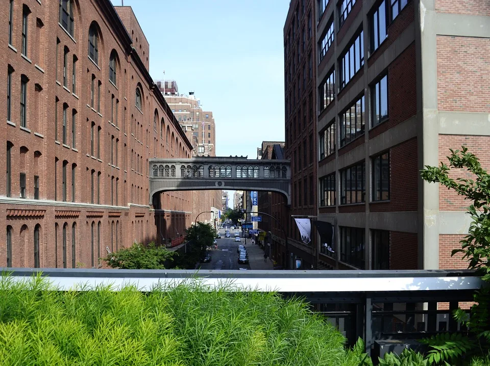 The High Line Walkway in New York