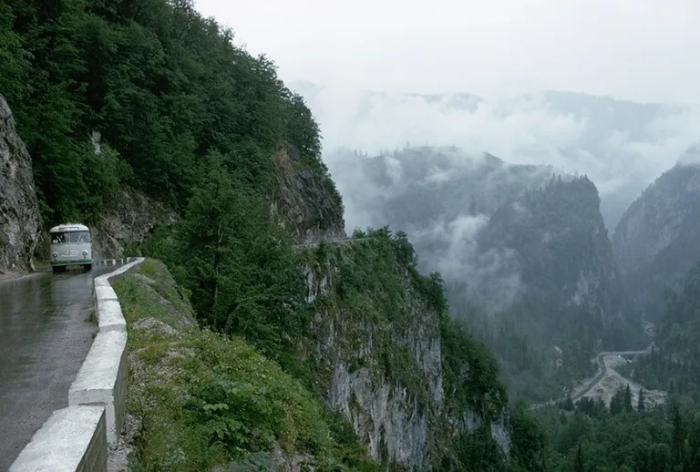 Caucasus road, Russia