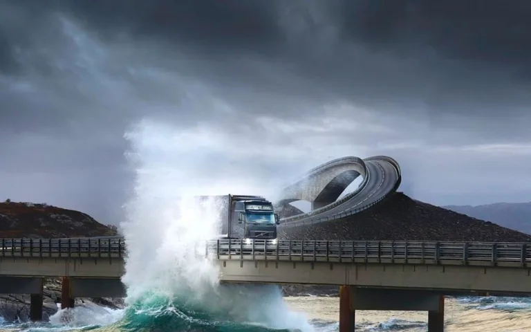 Atlantic Ocean Road, Norway