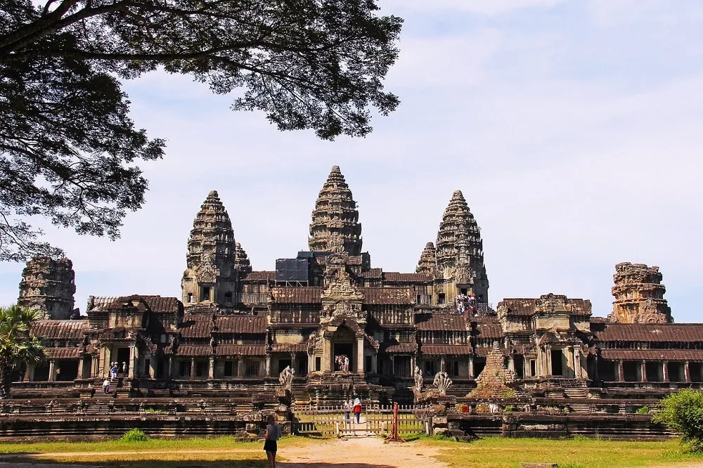 The Central Temple of Angkor Wat is a Must-see Tourist Place