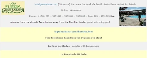 Hotel Gran Sabana