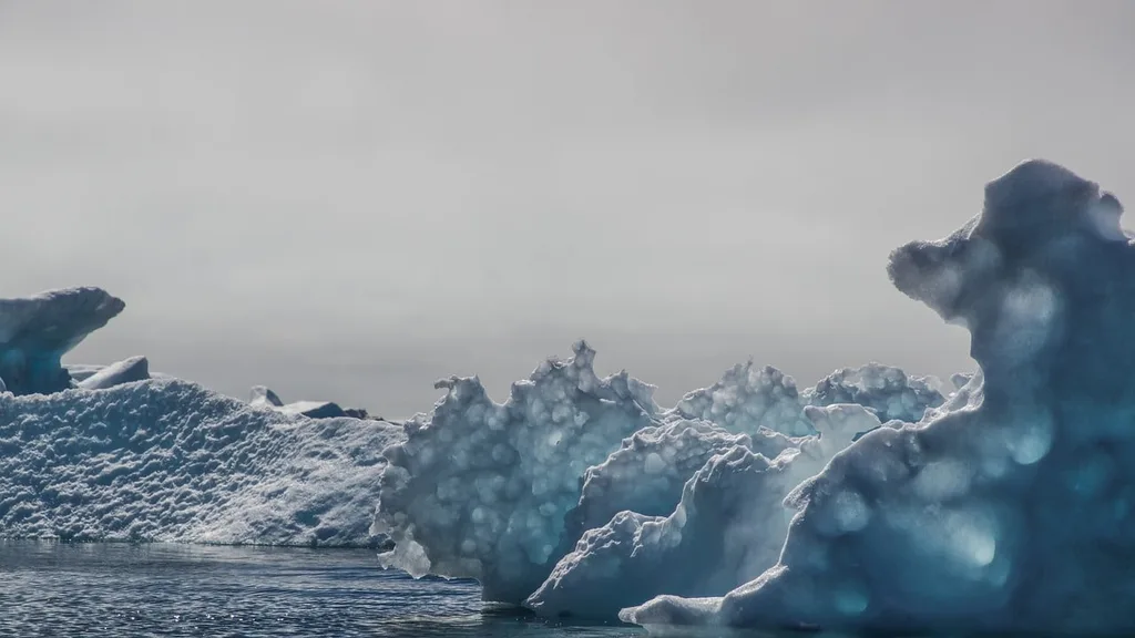 Icebergs have strange shapes