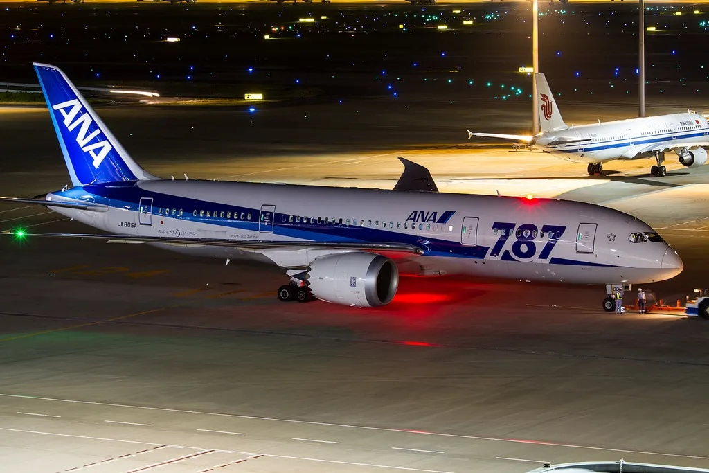 ana airline is rated fourth economy flight
