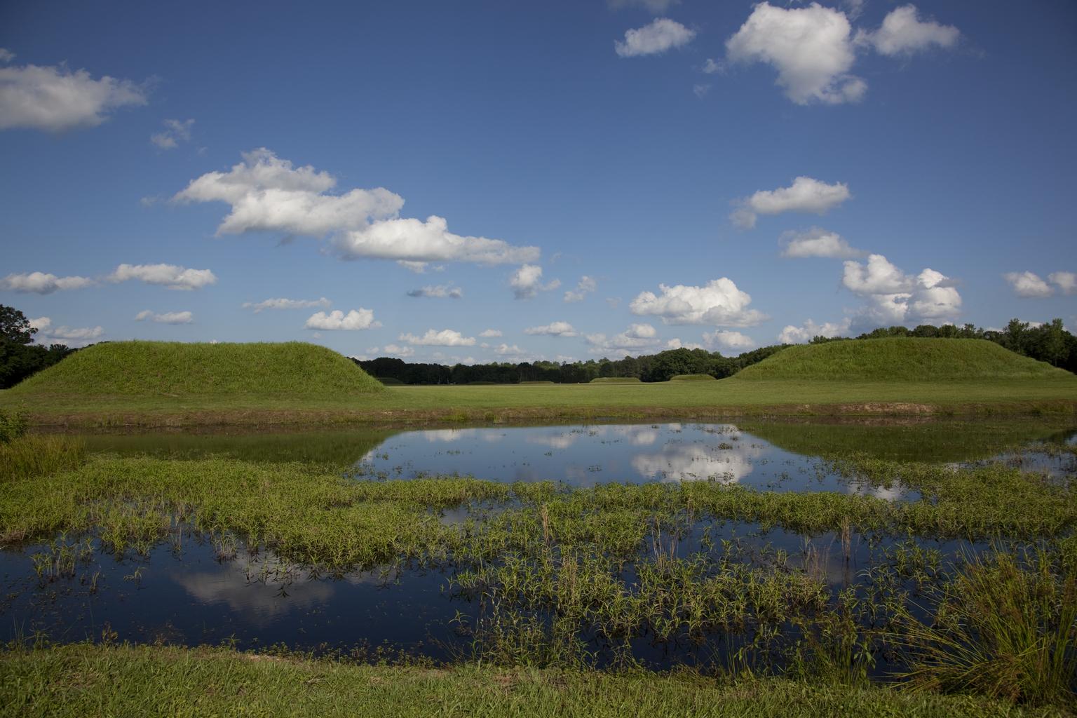 The remnants of Native American culture near Tuscaloosa